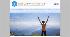 Desktop Screenshot of hypnosisbangalore.com